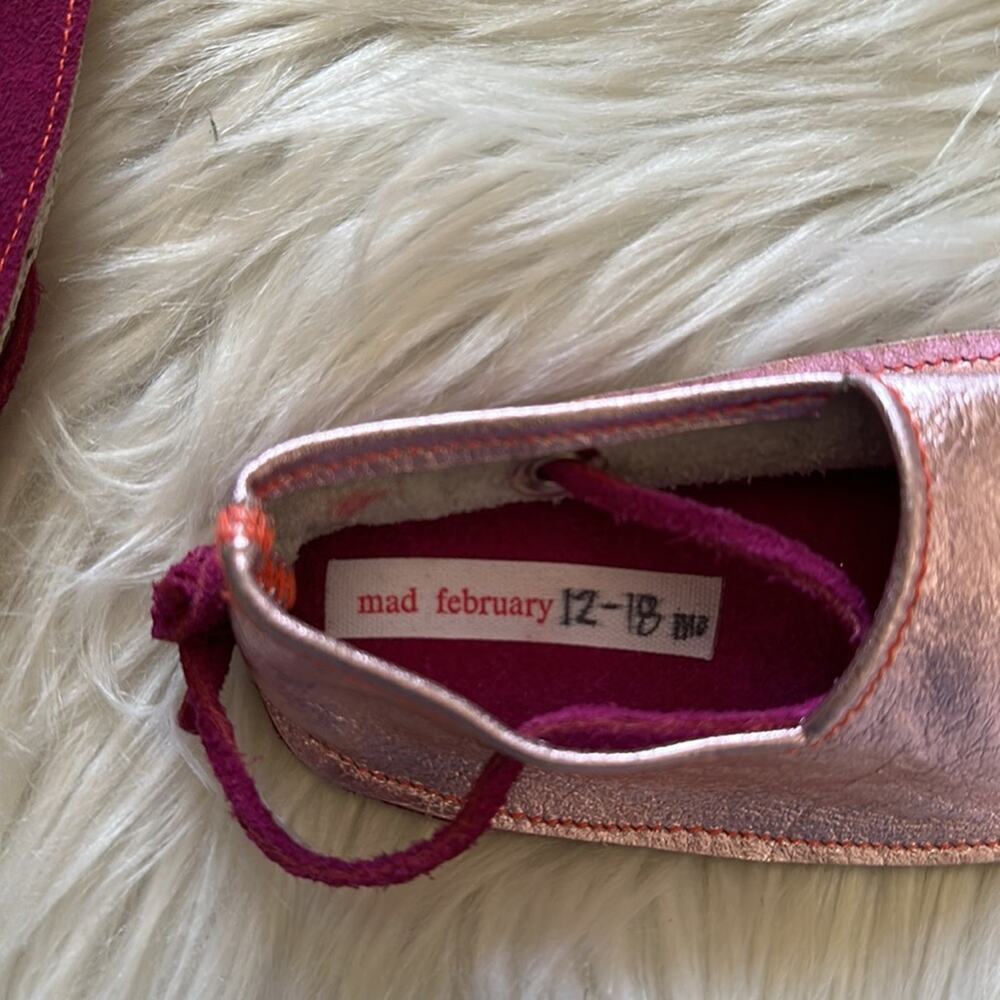 Mad February | Soft Leather Shoes Size 12-18 months - Picture 8 of 9